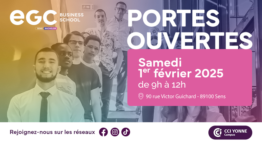 Portes ouvertes de l’EGC Sens – 1er février